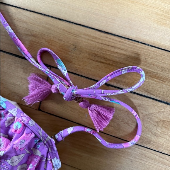 Spell & the Gypsy Collective flower child drill one piece swimsuit - Picture 8 of 11